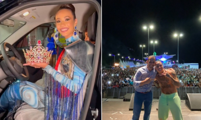 Le cayeron encima al gobernador de La Guaira por regalar un carro 0 km a la reina del carnaval
