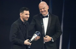 Messi es el ganador del premio The Best de la FIFA