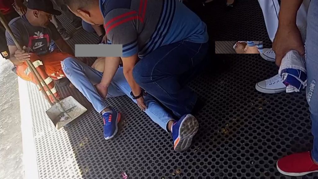 Rescataron a un joven que se lanzó a los rieles del Metro de Caracas