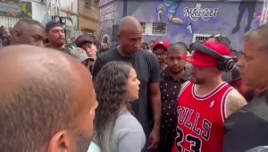 "No te dejes vencer por el mal"