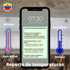 Bajas temperaturas en Venezuela se extenderá hasta finales de febrero