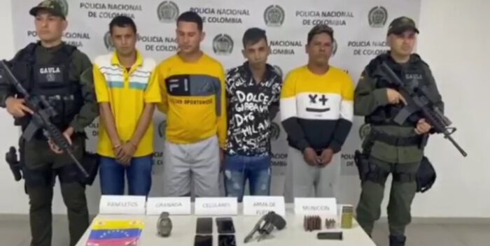 Capturan en Cúcuta a presuntos miembros del Tren de Aragua