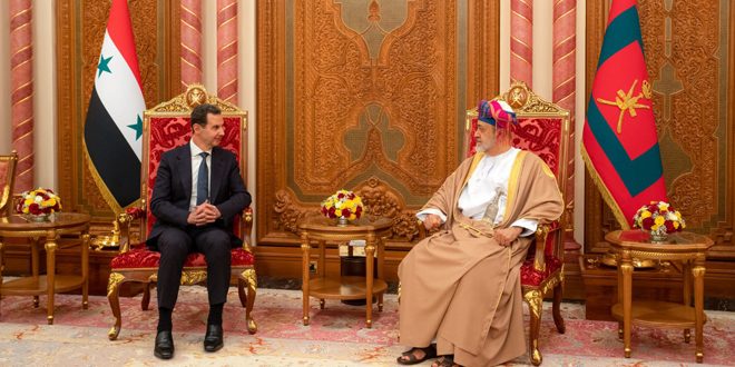 Presidente sirio, Bashar al-Ásad, visitó Omán