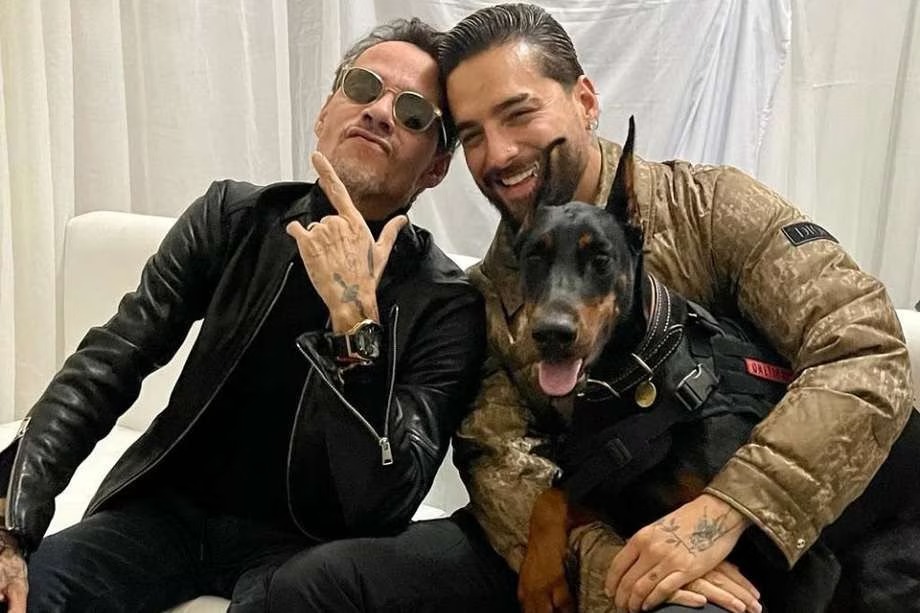 Maluma y Marc Anthony se unen en el escenario de Premio Lo Nuestro para presentar "La Fórmula"