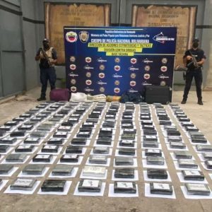 150 kilos de cocaína incautó la PNB en una casa abandonada en Táchira