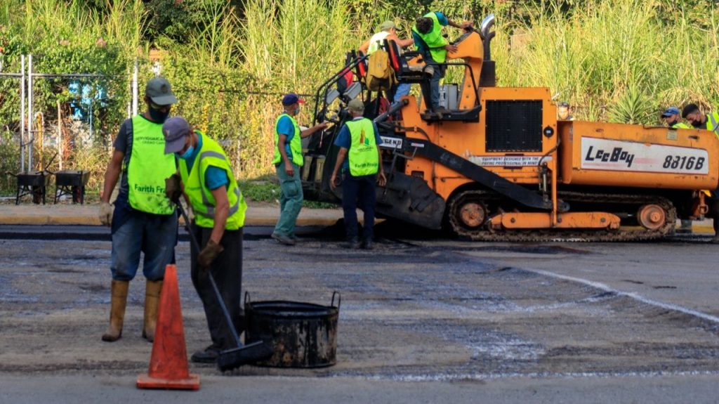 10.000 TM de asfalto colocarán en Los Teques