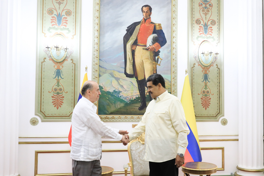 Canciller colombiano agradece a Maduro avances diplomáticos