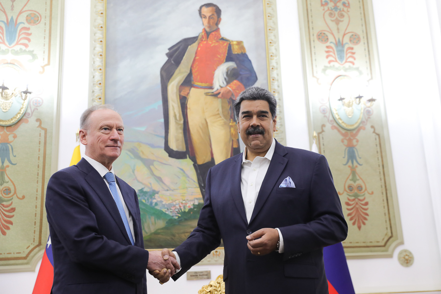 Maduro recibió al Secretario del Consejo de Seguridad ruso