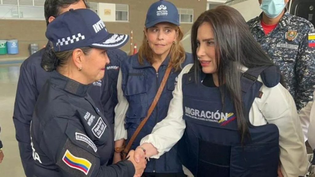 Aída Merlano ya se encuentra en Colombia