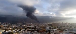 Reportan incendio de gran magnitud en Boleíta este 21 de marzo