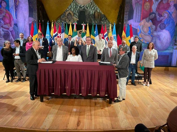 ELN y Gobierno de Colombia pactan inicio del cese el fuego bilateral
