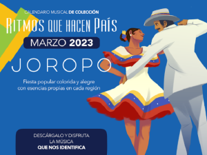 Calendario Musical Banplus 2023 - Joropo ¡El ritmo protagonista de marzo! - FOTO