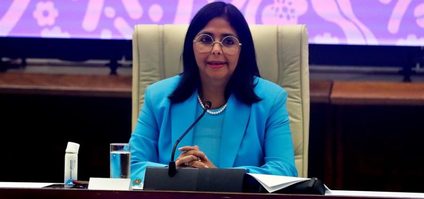 Delcy Eloina habló sobre el estado de salud actual de Nicolás Maduro