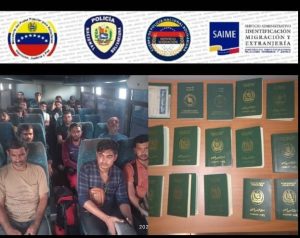 Deportados 18 paquistaníes capturados en Maturín
