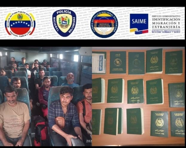 Deportados 18 paquistaníes capturados en Maturín