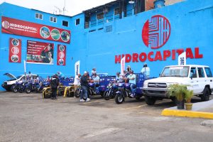 Hidrocapital entrega vehículos y equipos para optimizar servicio hídrico