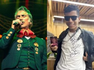 Joven venezolano conmovió al cantar con Alejandro Fernández