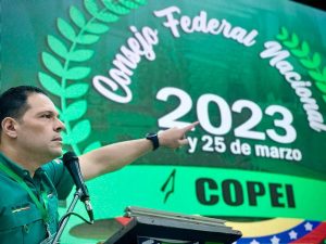 Juan Carlos Alvarado se lanzó por Copei para las presidenciales de 2024