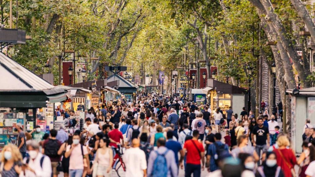 Cifras de turismo internacional en España regresan a niveles prepandemia