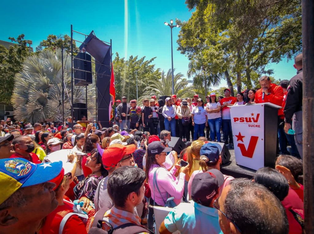 Militancia del Psuv en Sucre condenó actos de corrupción 