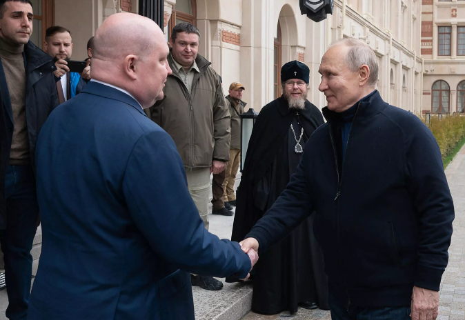 Putin visitó Crimea al noveno aniversario de la anexión