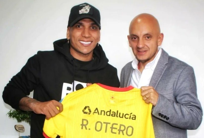 Rómulo Otero ficha con el Aucas del fútbol ecuatoriano