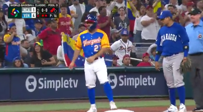 Venezuela mantiene su invicto en el Clásico Mundial de Béisbol