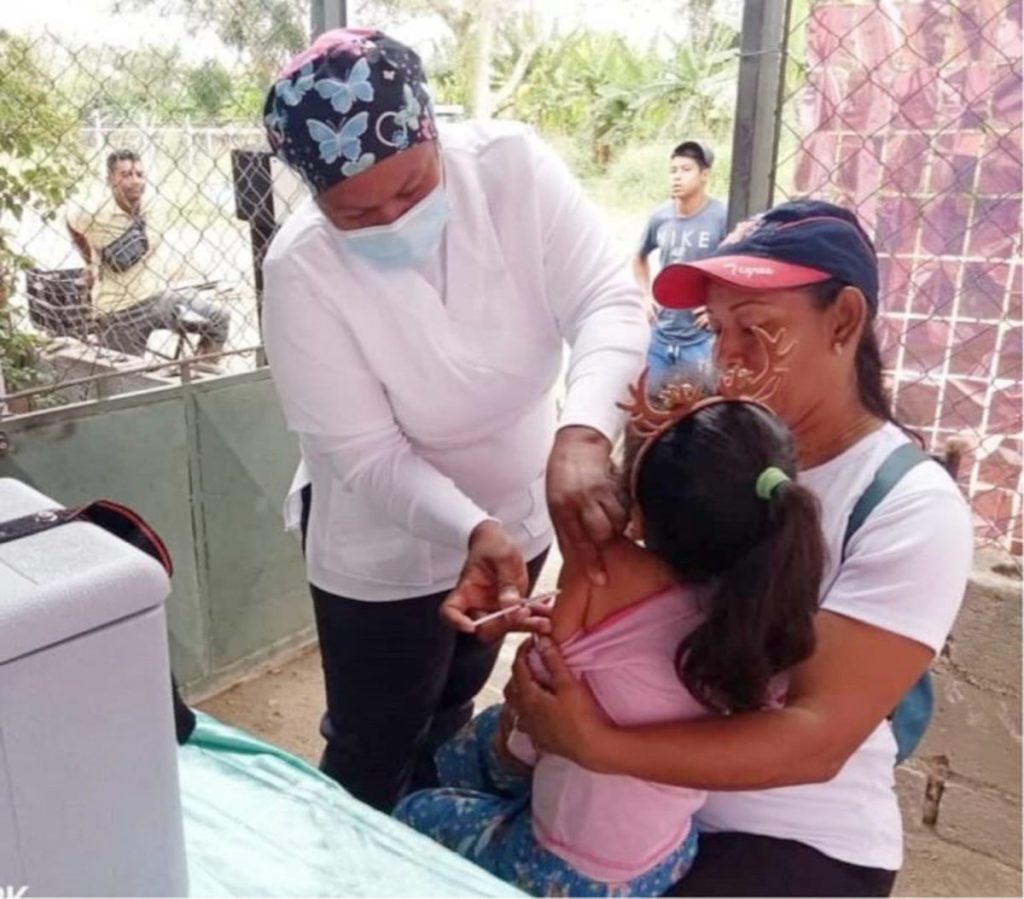 Jornada de vacunación en Aragua ha colocado más de 3 mil dosis a niños