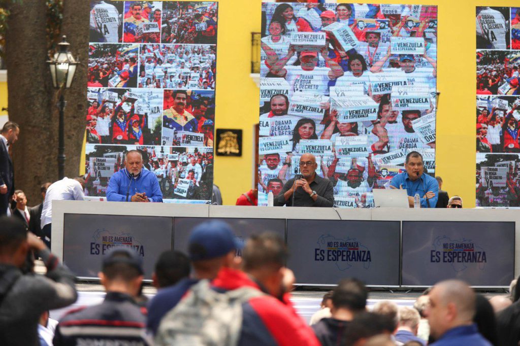 Venezuela no firmará acuerdos hasta que levanten las sanciones