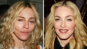 Famosos que son irreconocibles sin maquillaje