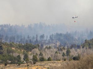 Gran incendio forestal en España arrasó con 3.000 hectáreas