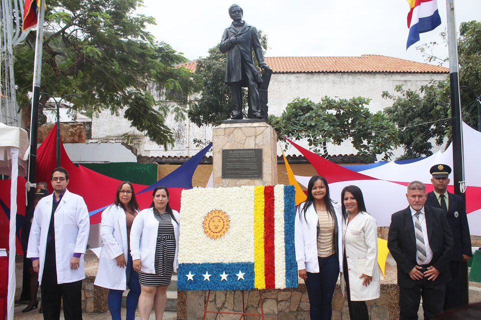 Destacan labor de médicos guaireños por el natalicio de José María Vargas