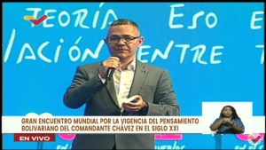 Villegas destacó la descolonización en el pensamiento de Hugo Chávez