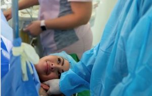 Yailin dio a luz a una hermosa niña y compartió el momento del parto