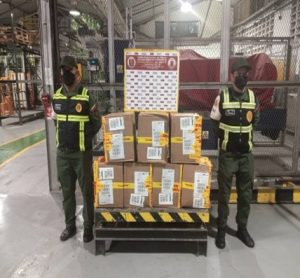 Incautaron 84 paquetes de café mezclados con cocaína