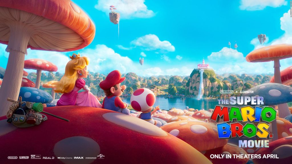 "The Super Mario Bros. Movie" rompe marca de taquilla como mejor película animada en su estreno