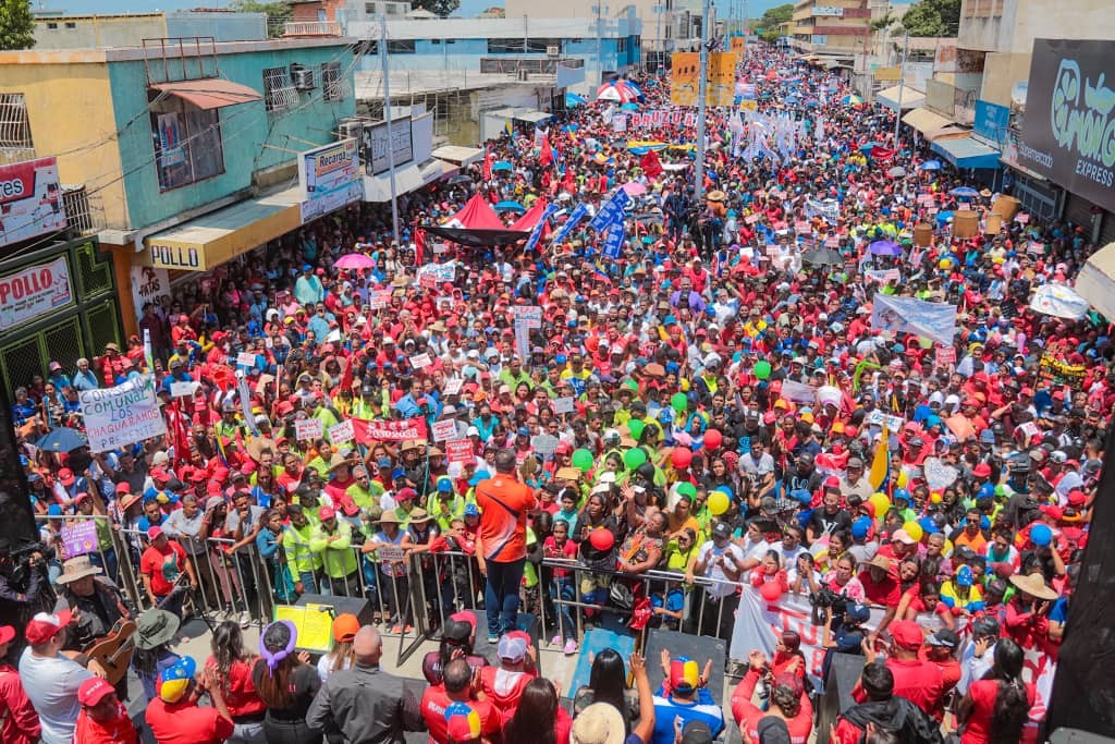 Anzoátegui conmemoró los 10 años de victoria del presidente Maduro