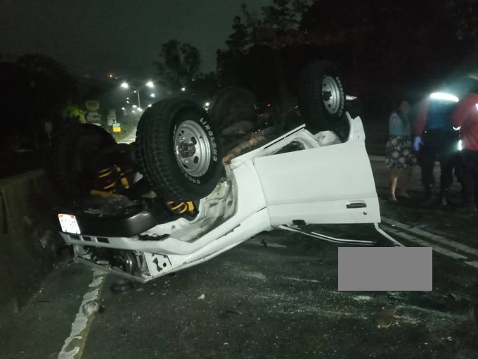 Aparatoso accidente en la Carretera Panamericana deja una pareja fallecida