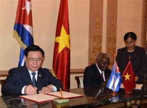 Cuba y Vietnam firman acuerdos de cooperación económica