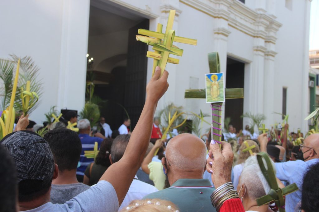 Domingo de Ramos marcó el inicio de la Semana Santa en Maracay