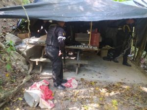 El Tren del Llano se atrinchera en cercanías de gasoducto