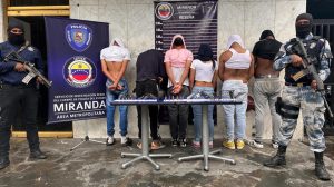 Agarraron a 6 miembros de la banda de "El Wilexis" en Petare
