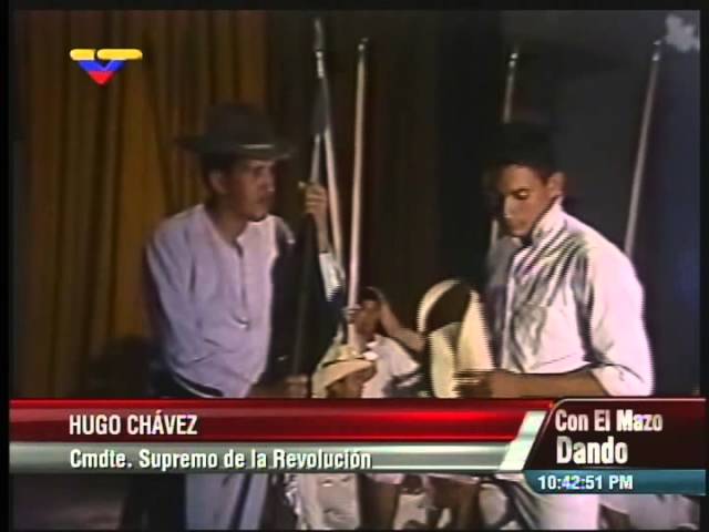 El comandante Chávez habla de su obra teatral
