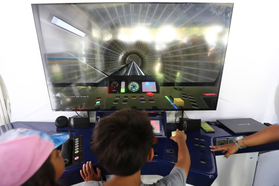 En ExpoGobierno los visitantes podrán operar un simulador del Metro