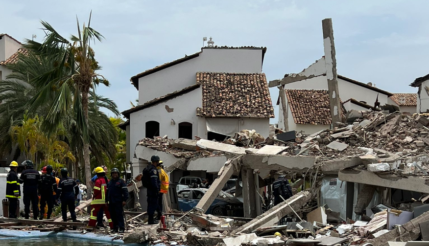Una explosión en una casa de Lechería deja saldo de 4 heridos