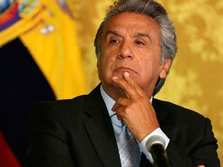 Fiscalía ecuatoriana pide prisión preventiva para Lenin Moreno