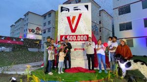 GMVV develó el hito 4 millones 500 mil en el estado Mérida