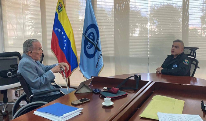 Gilberto Correa fue recibido por el Fiscal General Tarek William Saab