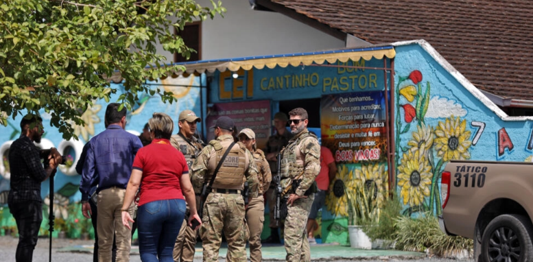 Cuatro niños asesinados en un ataque con hacha en una guardería en Brasil