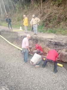 Inician reparación de vía Caracas-El Junquito